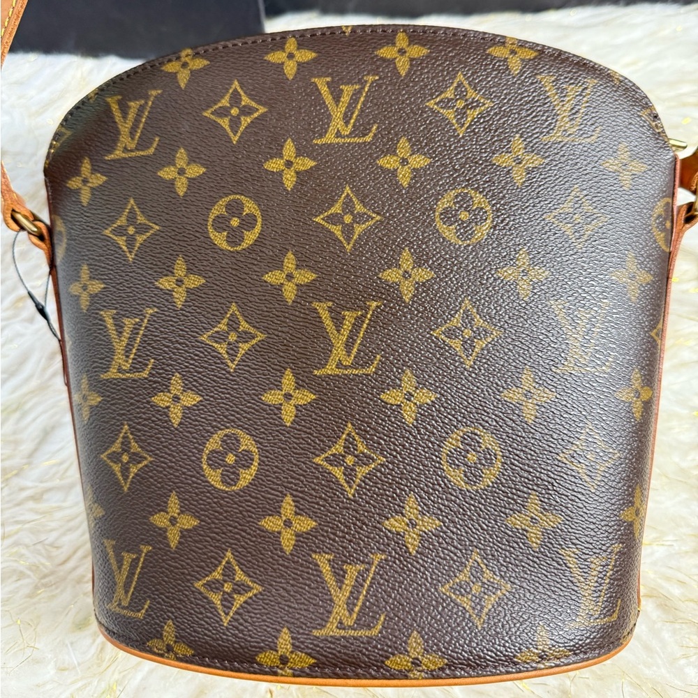 Louis Vuitton Drouot Brown Monogram Crossbody Bag w/Dustbag - Picture 5 of 16